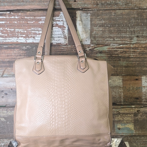 Coach Charlie Embossed Python Leather Tote. Model # F287239 - Picture 2 of 15